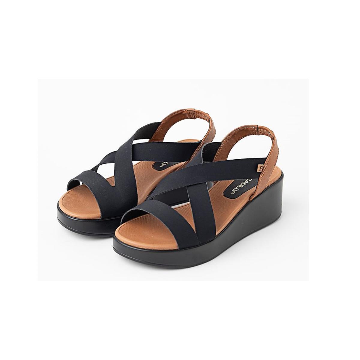 Imagem 3 do produto Sandália Feminina Anabela Conforto Piccadilly 022260