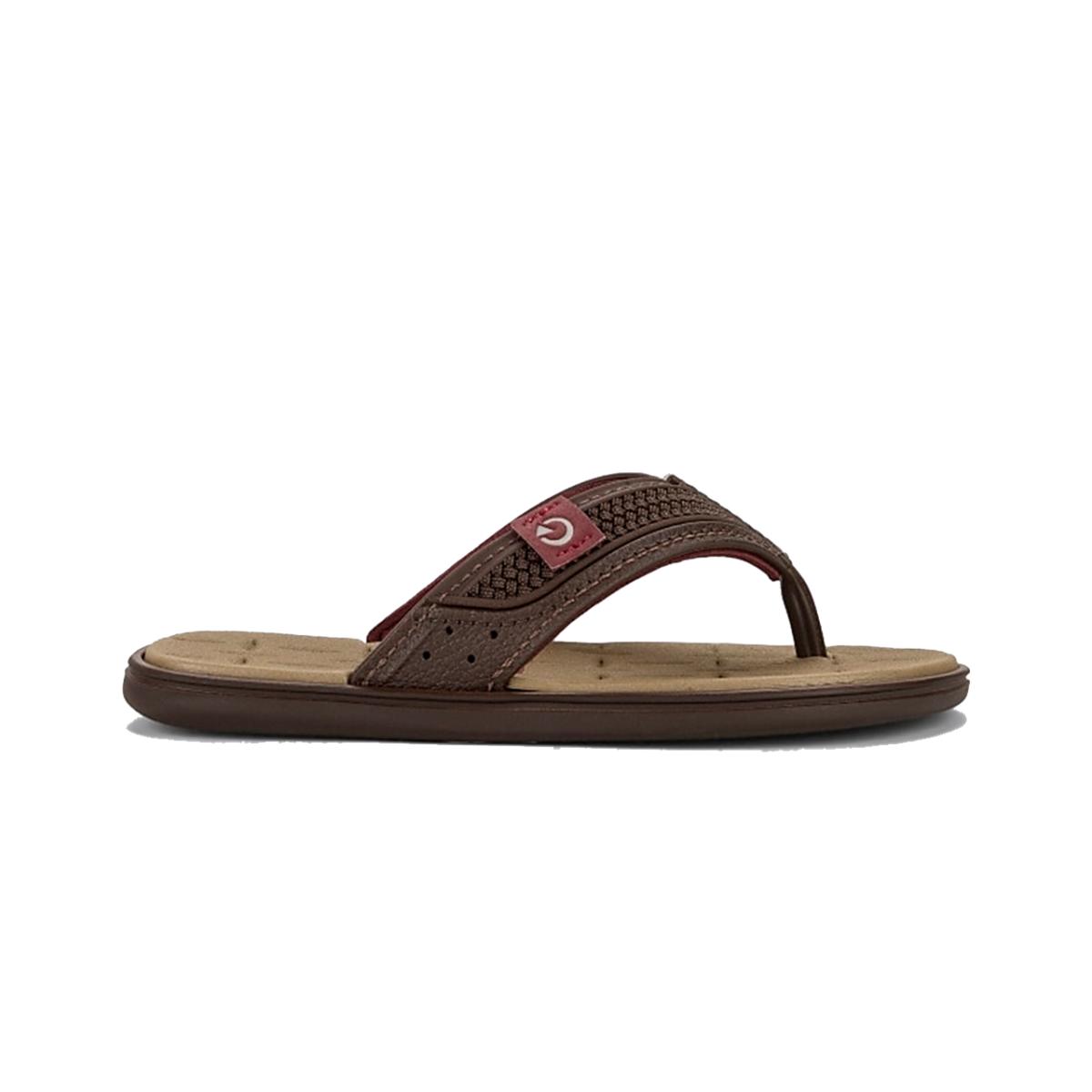 Imagem 1 do produto Chinelo Masculino Dedo Malta Marrom/Bege Cartago