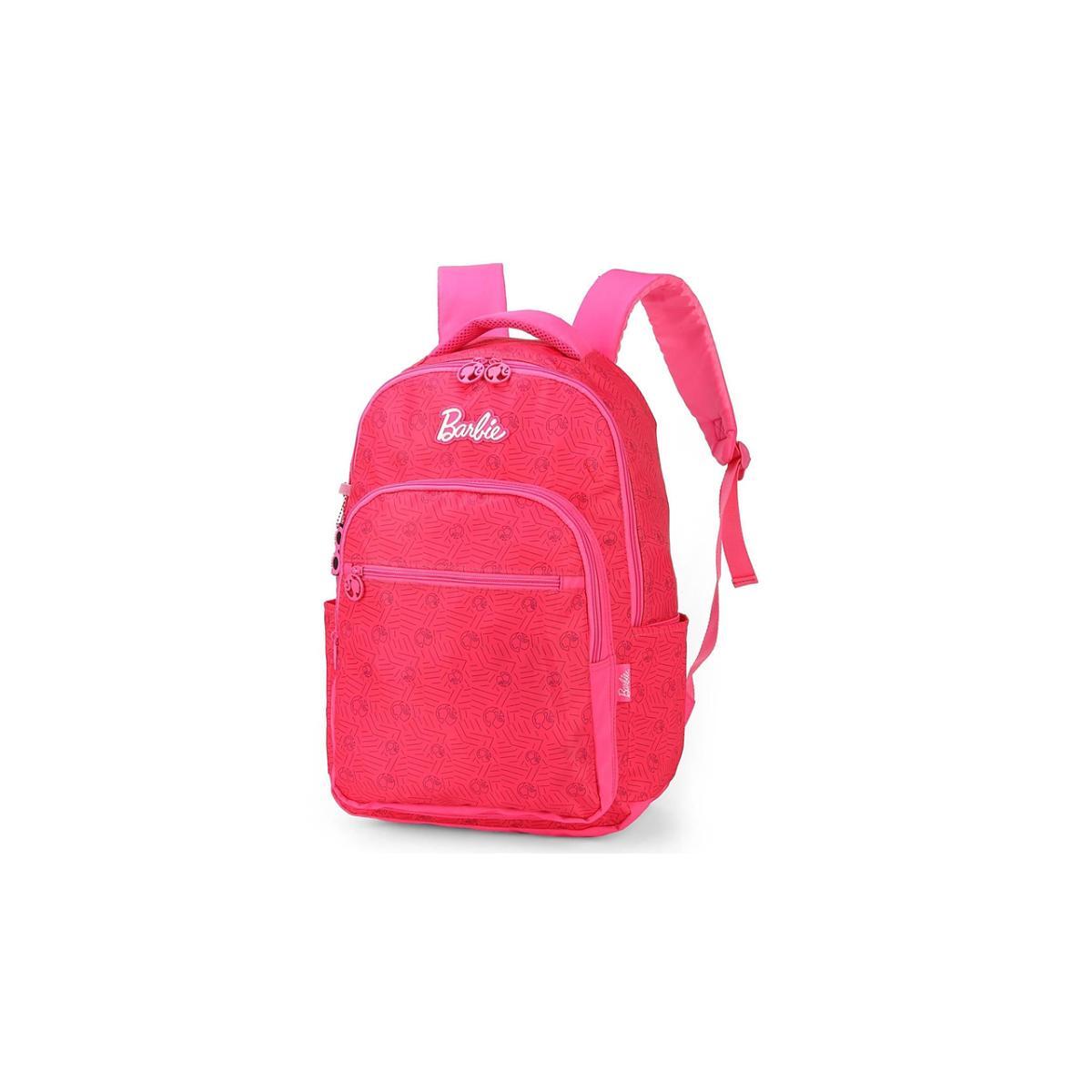 Imagem 4 do produto Mochila Juvenil Escolar Barbie Laptop Pink Luxcel