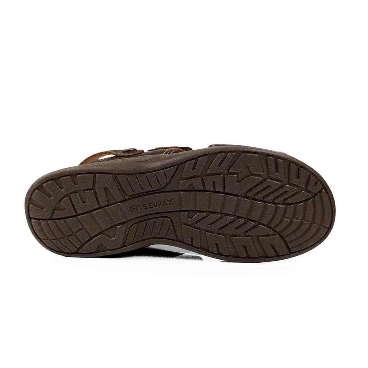 Imagem 2 do produto Sandália Masculina Couro Freeway 019871