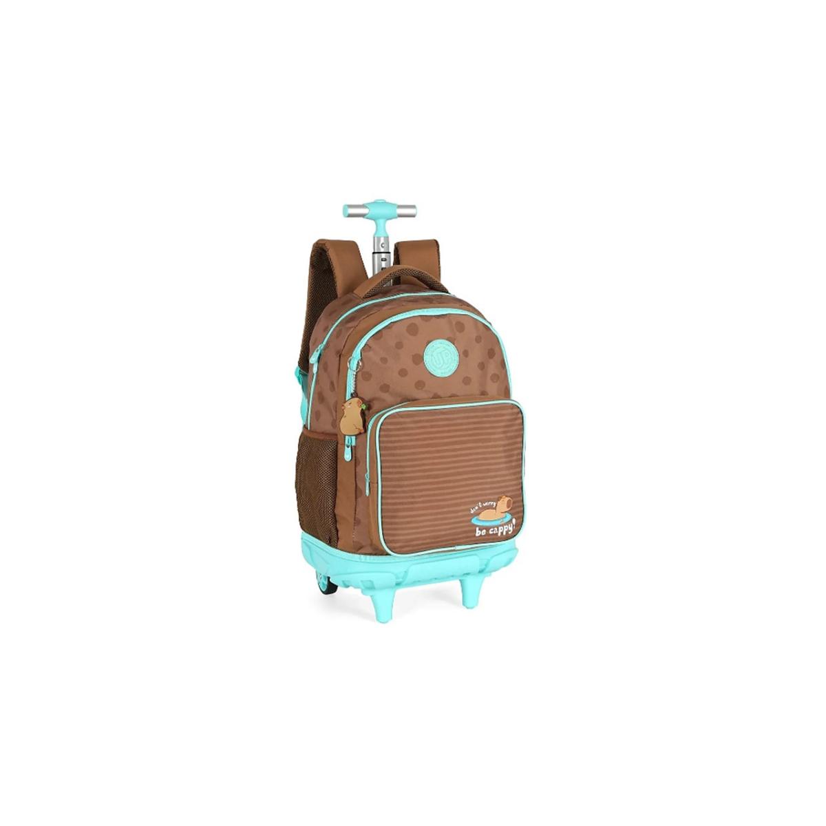Imagem 5 do produto Mochila Juvenil Capivara Rodinha Up4you 022304