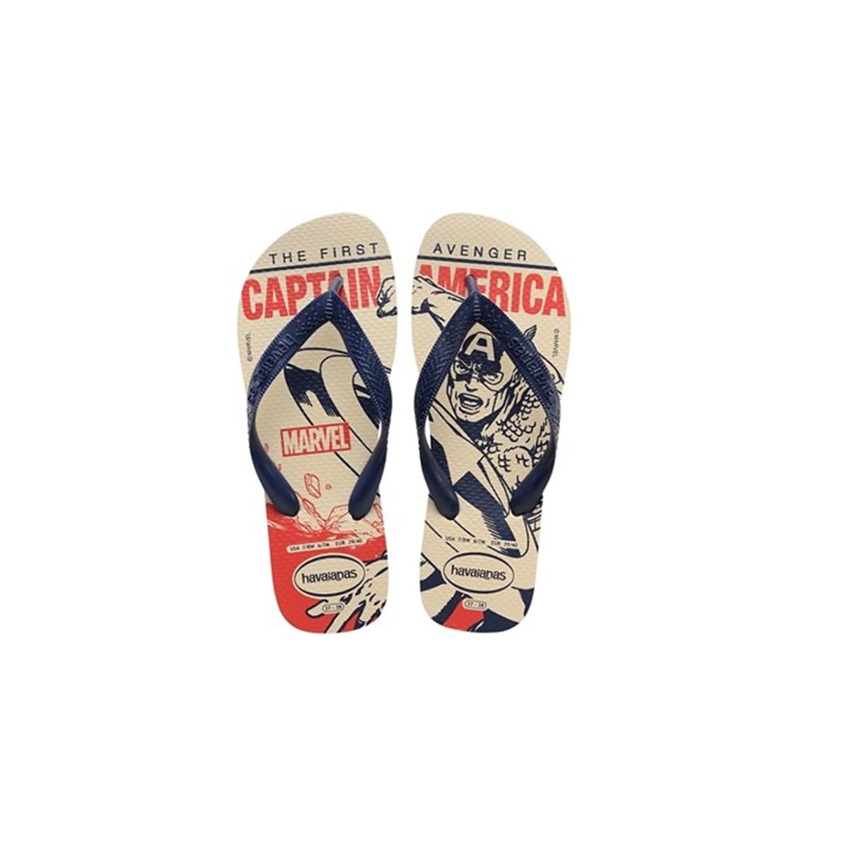 Imagem 1 do produto Chinelo Masculino Marvel Capitão América Havaianas 020842