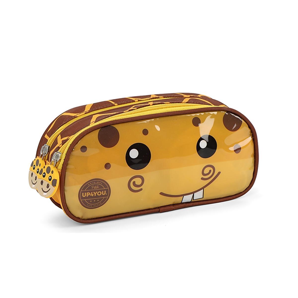 Imagem 2 do produto Estojo Escolar Duplo Infantil Girafinha Up4you