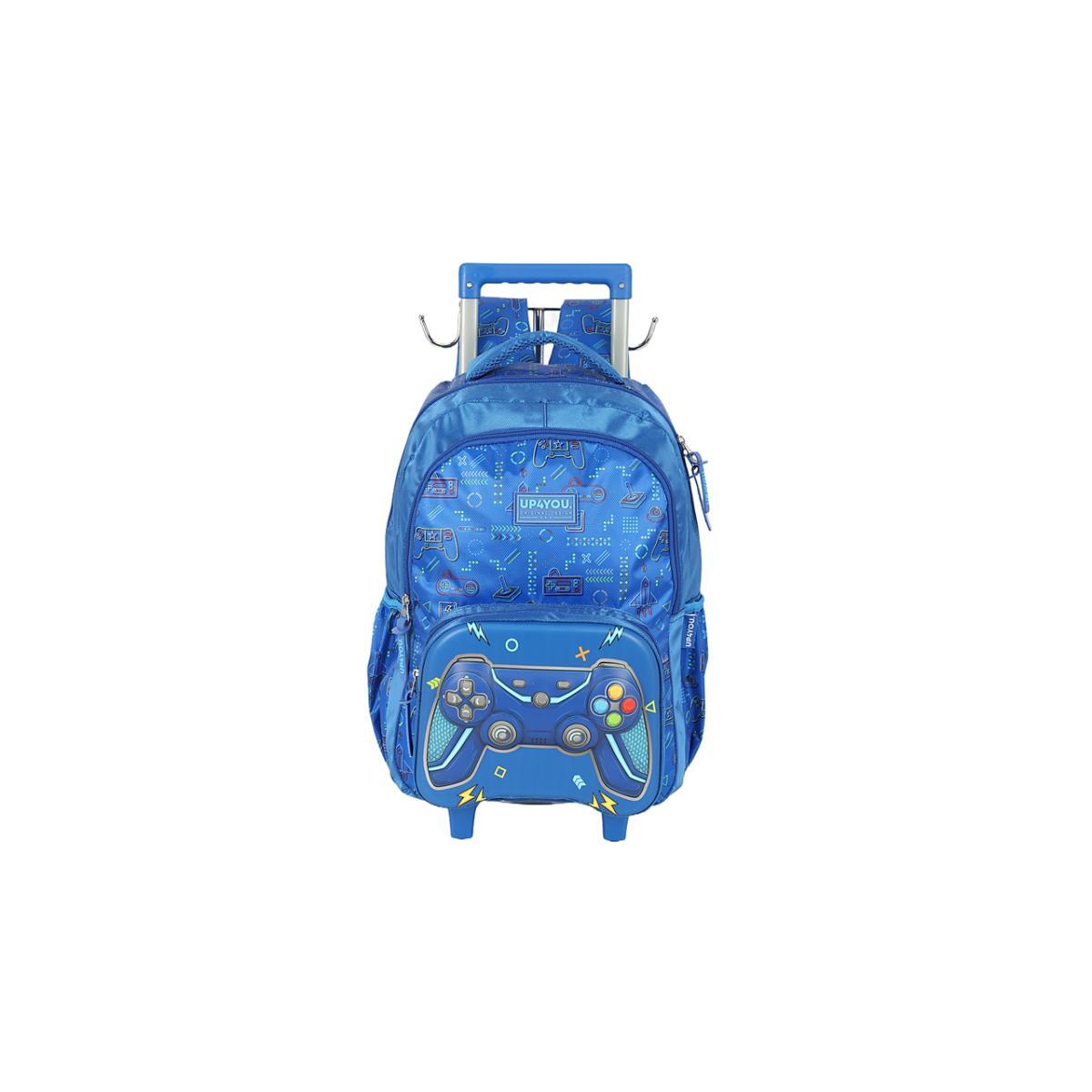 Imagem 1 do produto Mochila Rodinha Gamer Alto Relevo Up4you 020514