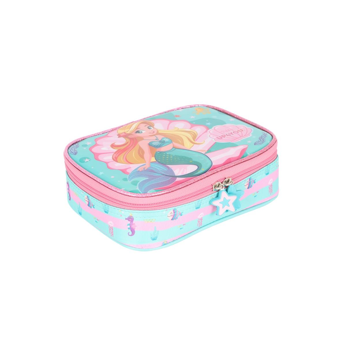 Imagem 5 do produto Estojo Escolar Box Sereia Up4you 021685