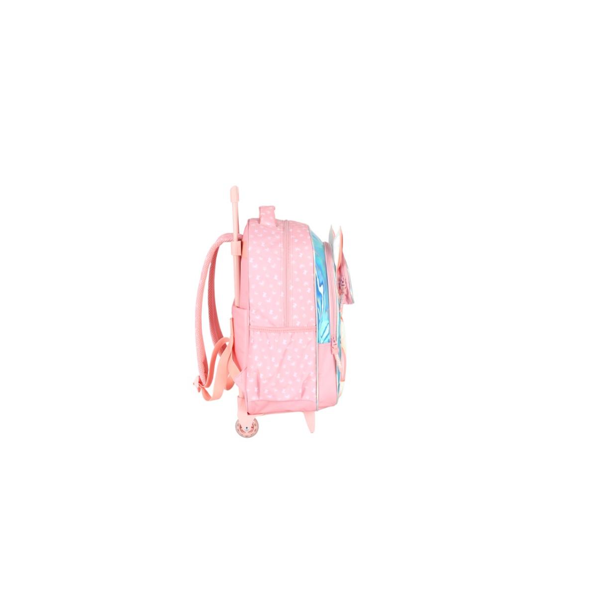 Imagem 4 do produto Mochila Gatinha Ocúlos Holográfico Rodinha Up4you 022461