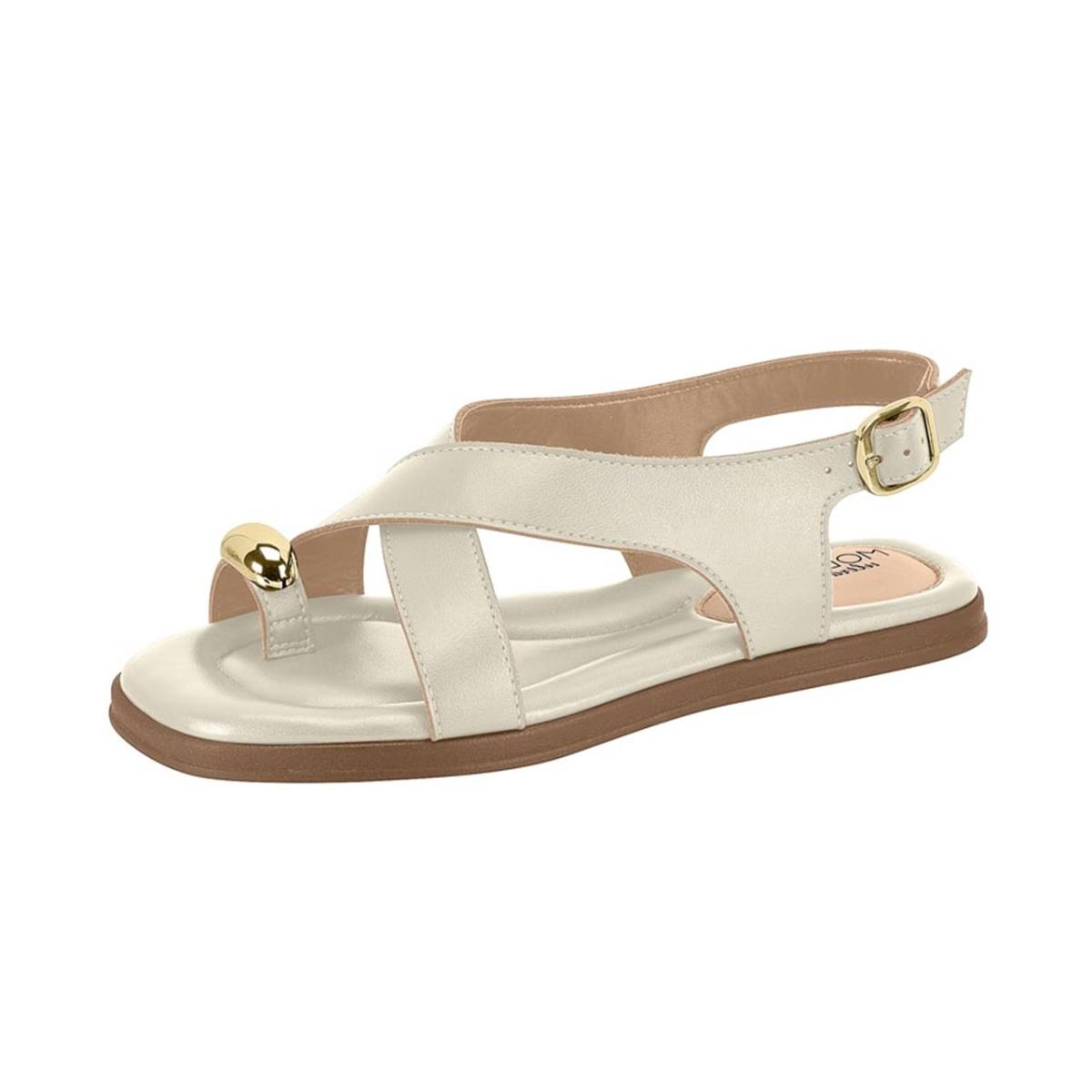 Imagem 2 do produto Sandália Feminino Ultraconforto Tiras Cruzadas Modare 022589