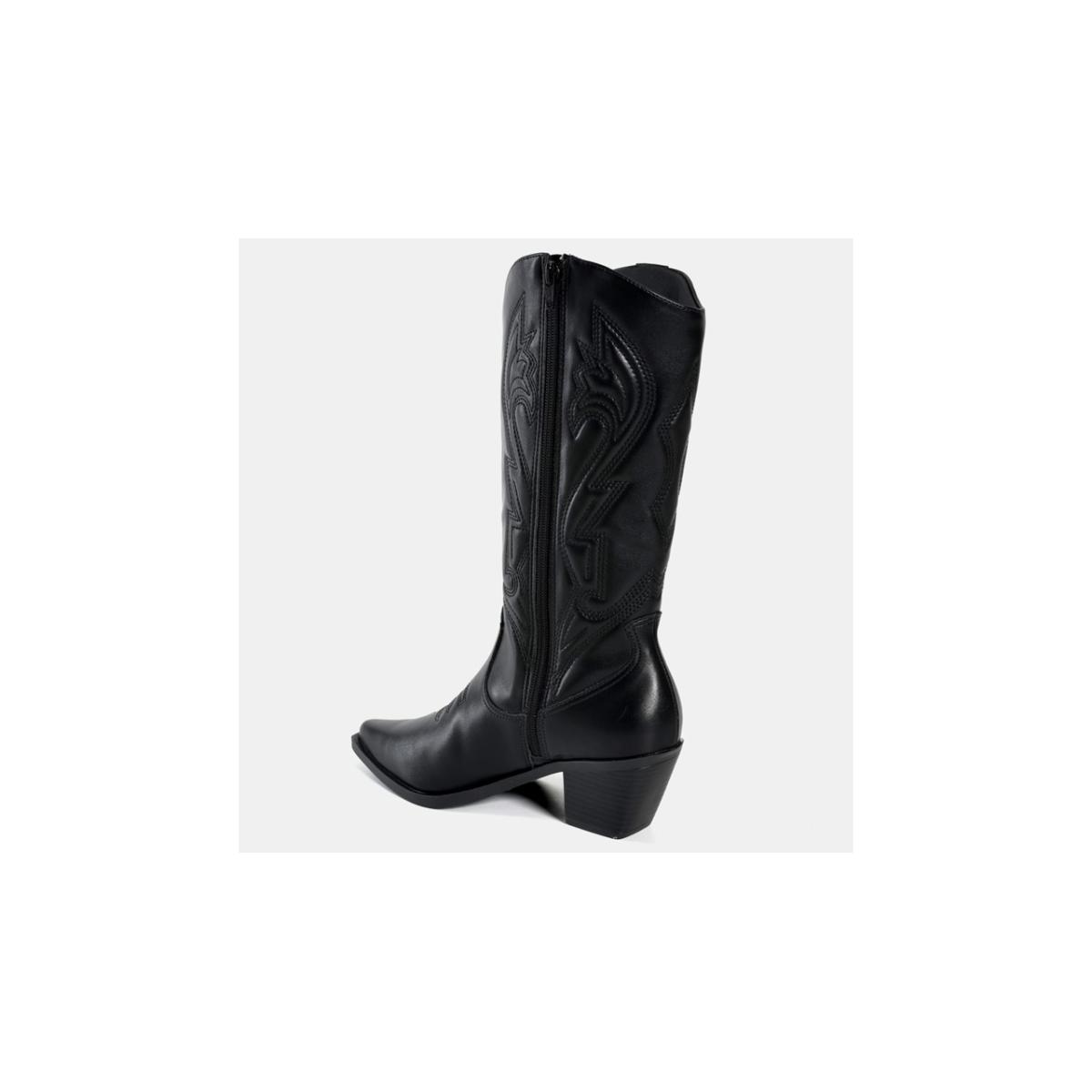 Imagem 4 do produto Bota Country Feminina Bordada Via Marte 022595