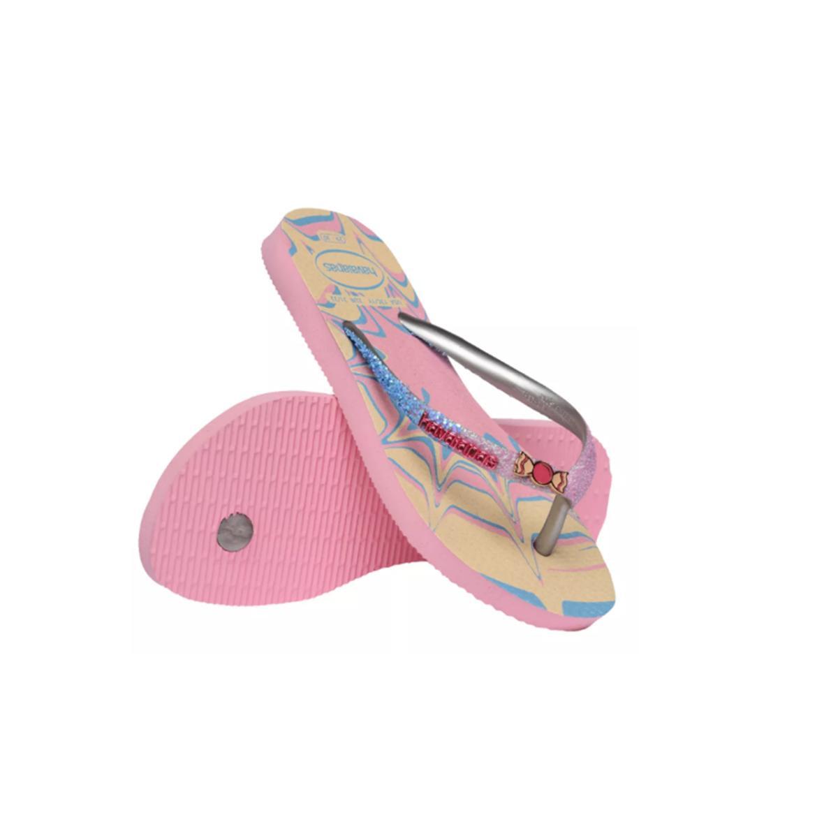Imagem 2 do produto Chinelo Infantil Slim Glitter II Havaianas 020896