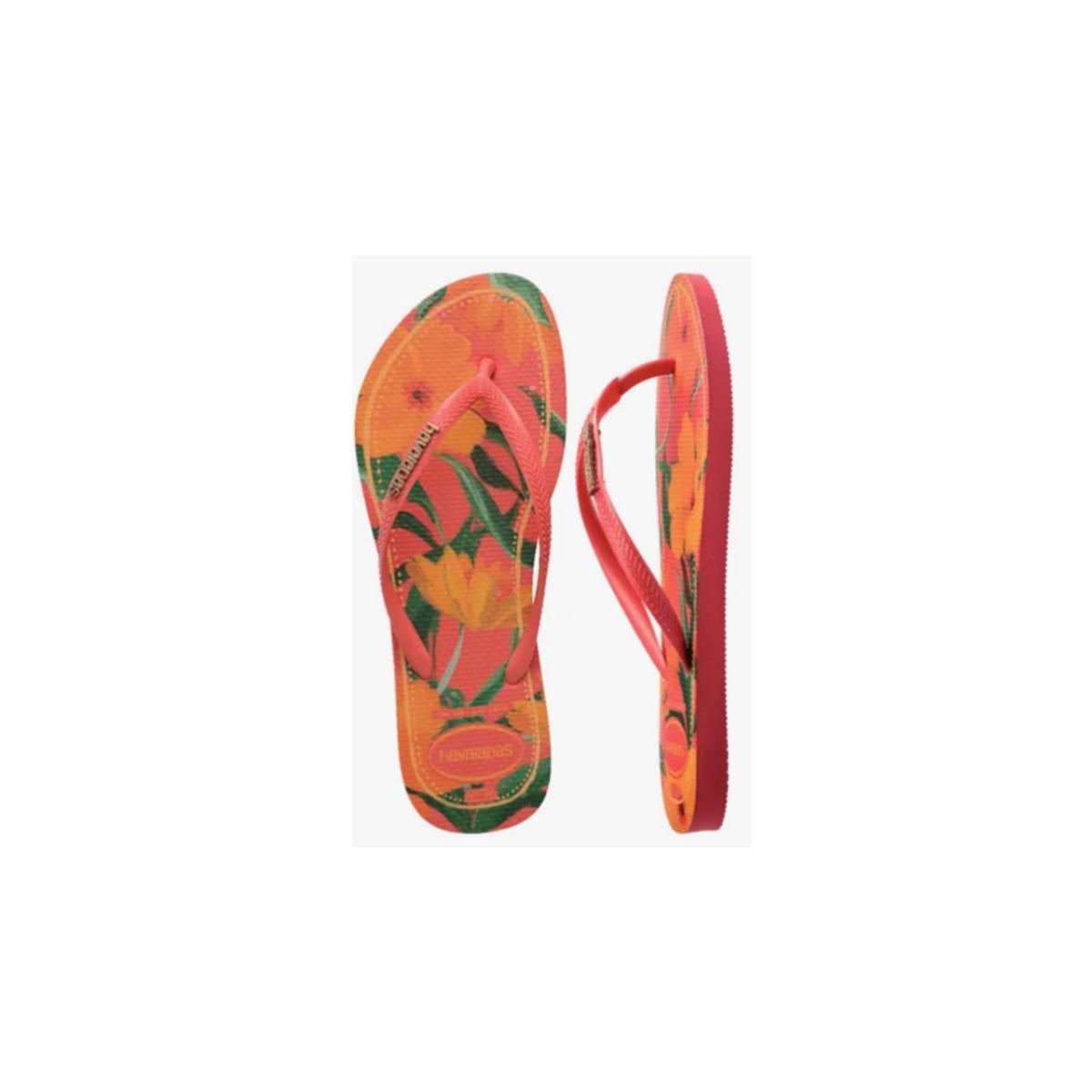 Imagem 2 do produto Chinelo Slim Tropical Logo Havaianas 021073