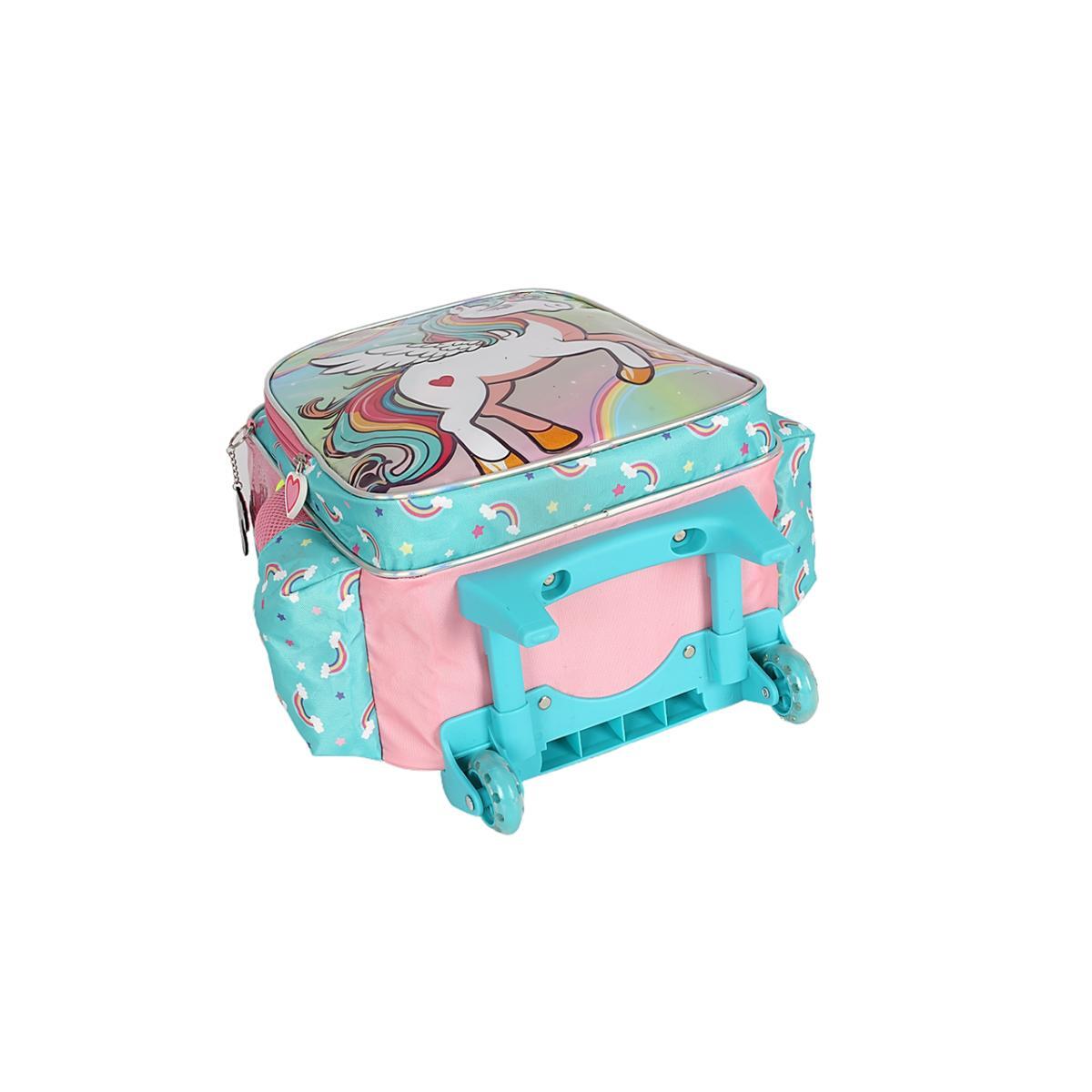 Imagem 5 do produto Mochila Escolar Rodinha Unicórnio Up4you 021659