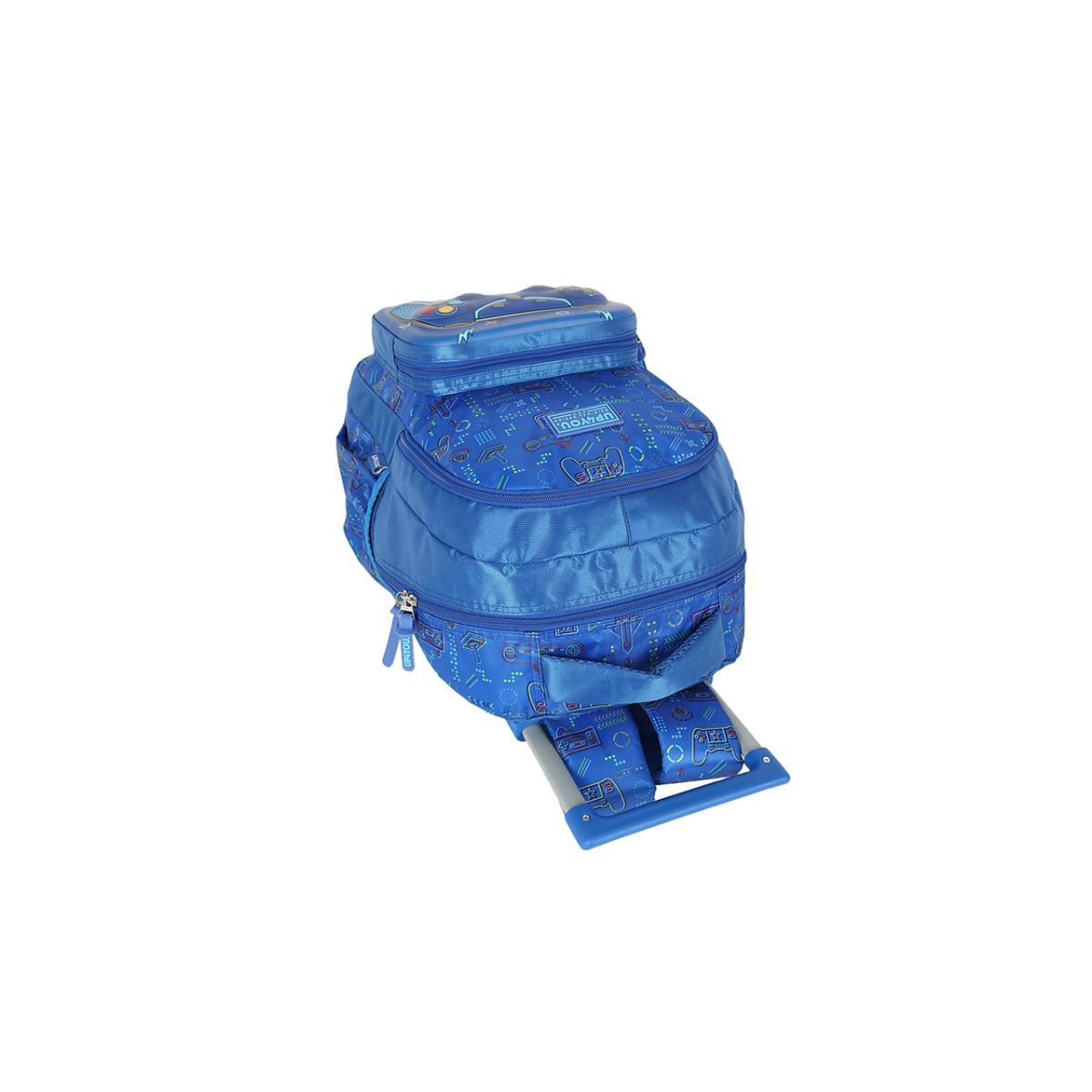 Imagem 7 do produto Mochila Rodinha Gamer Alto Relevo Up4you 020514