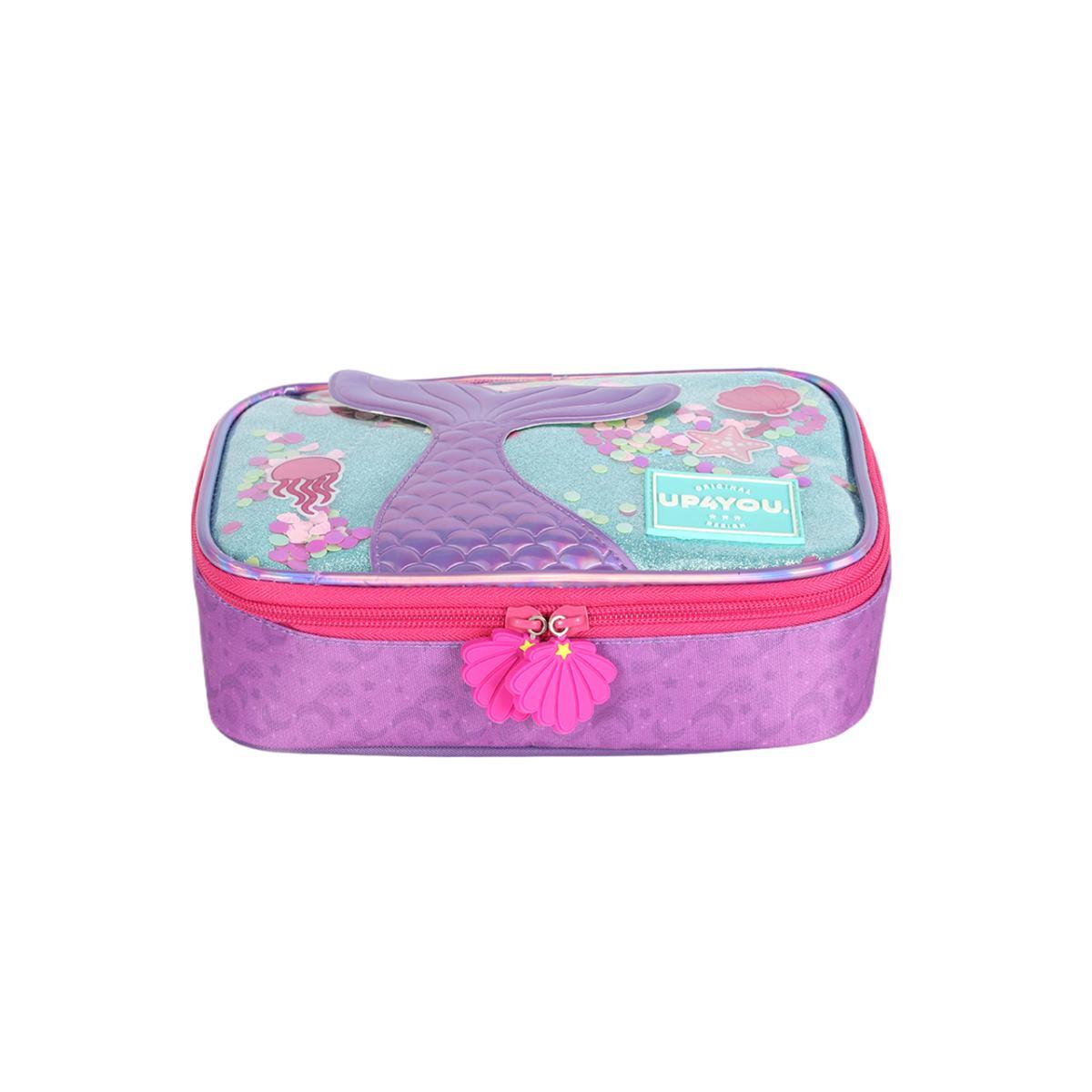 Imagem 4 do produto Estojo Escolar Box Sereia Up4you 021775