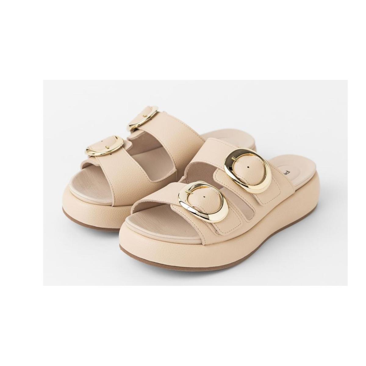 Imagem 3 do produto Tamanco Conforto Anabela Fivela Piccadilly 022259