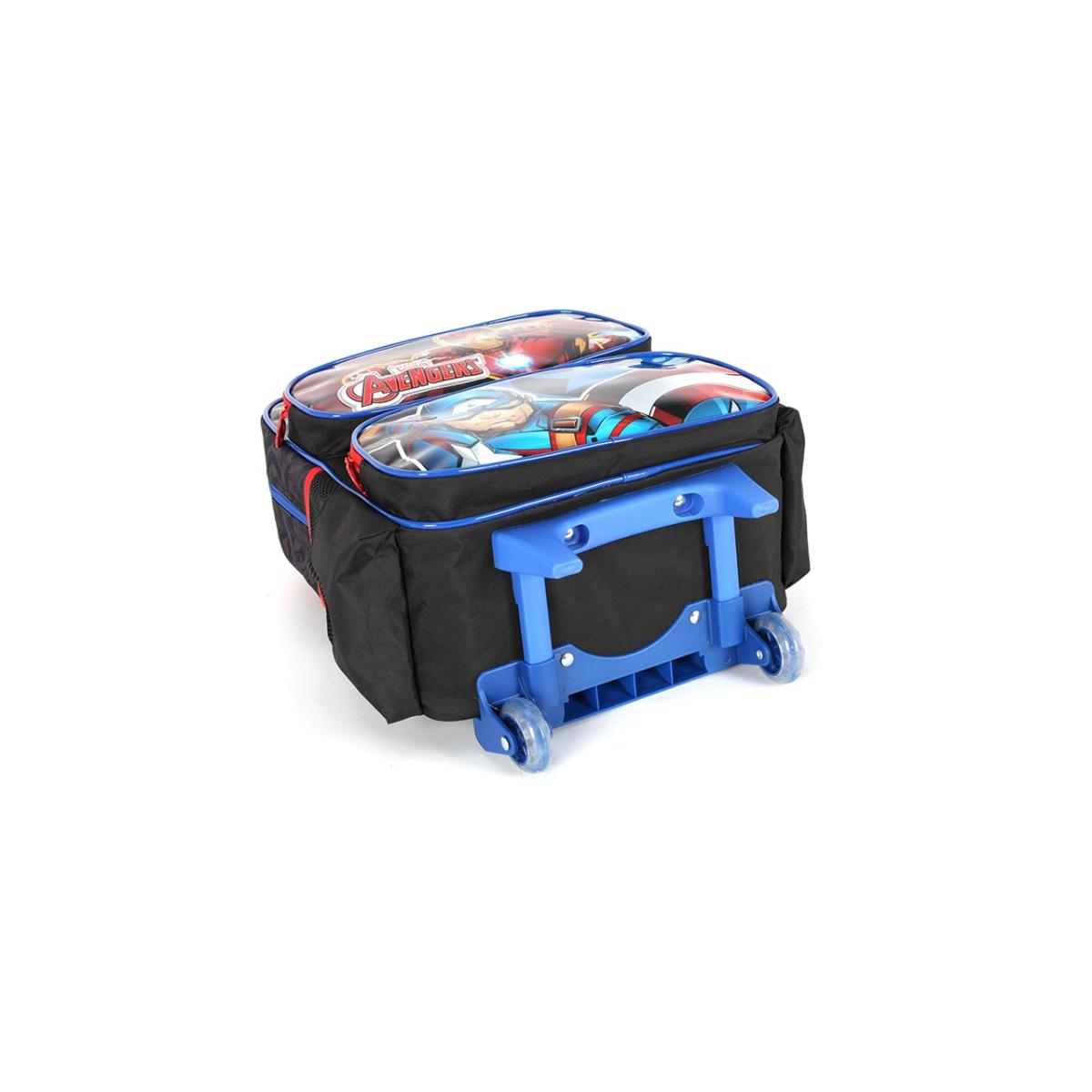 Imagem 6 do produto Mochila Rodinha Marvel Avengers Luxcel 022126