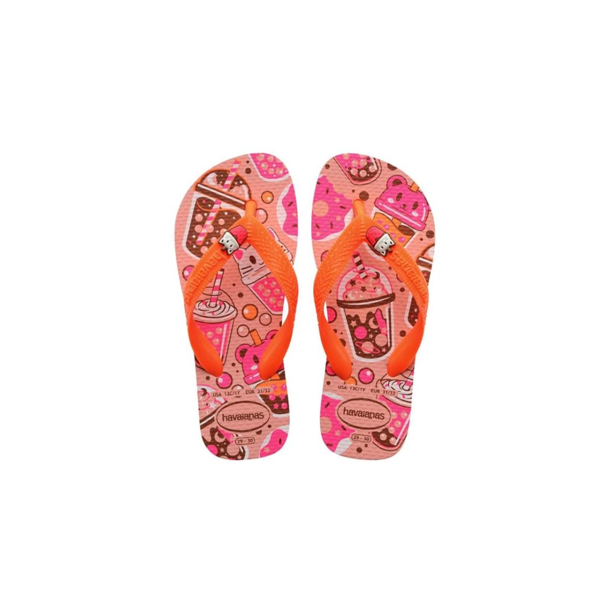 Imagem 1 do produto Chinelo Infantil Fantasy Neon Havaianas 022528