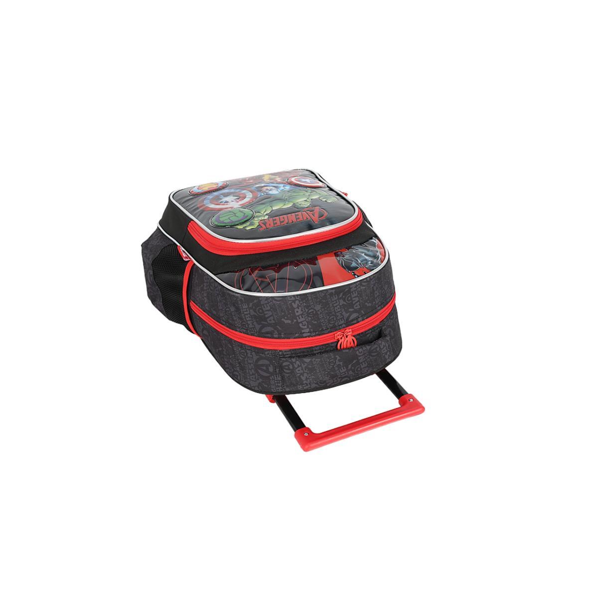 Imagem 3 do produto Mochila Rodinha Avengers Alto Relevo Luxcel 020528