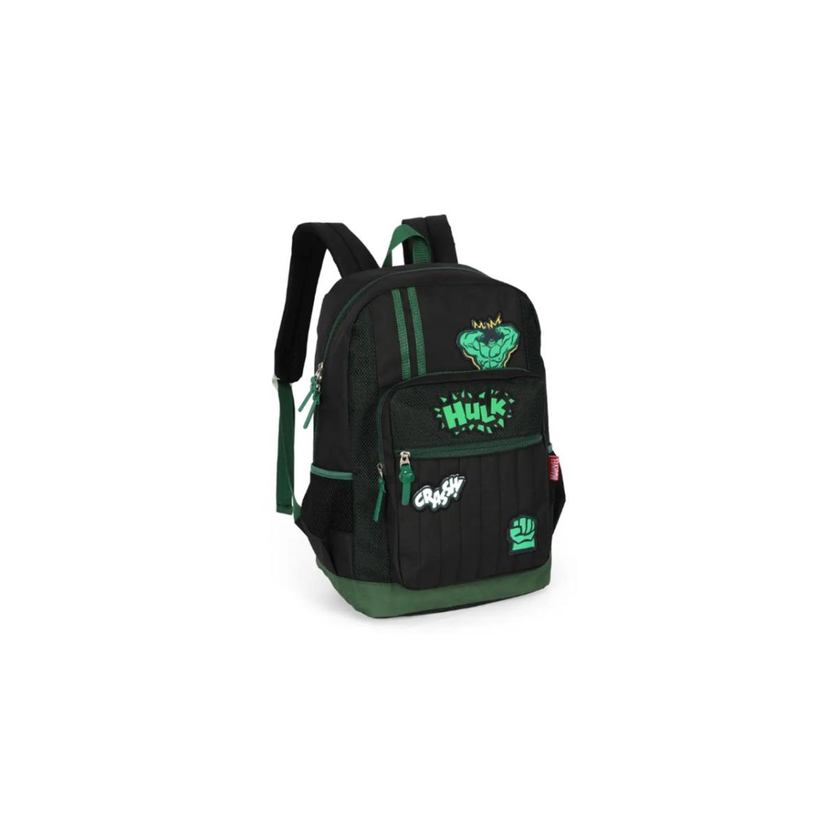 Imagem 2 do produto Mochila Avengers Hulk Juvenil Luxcel 022448