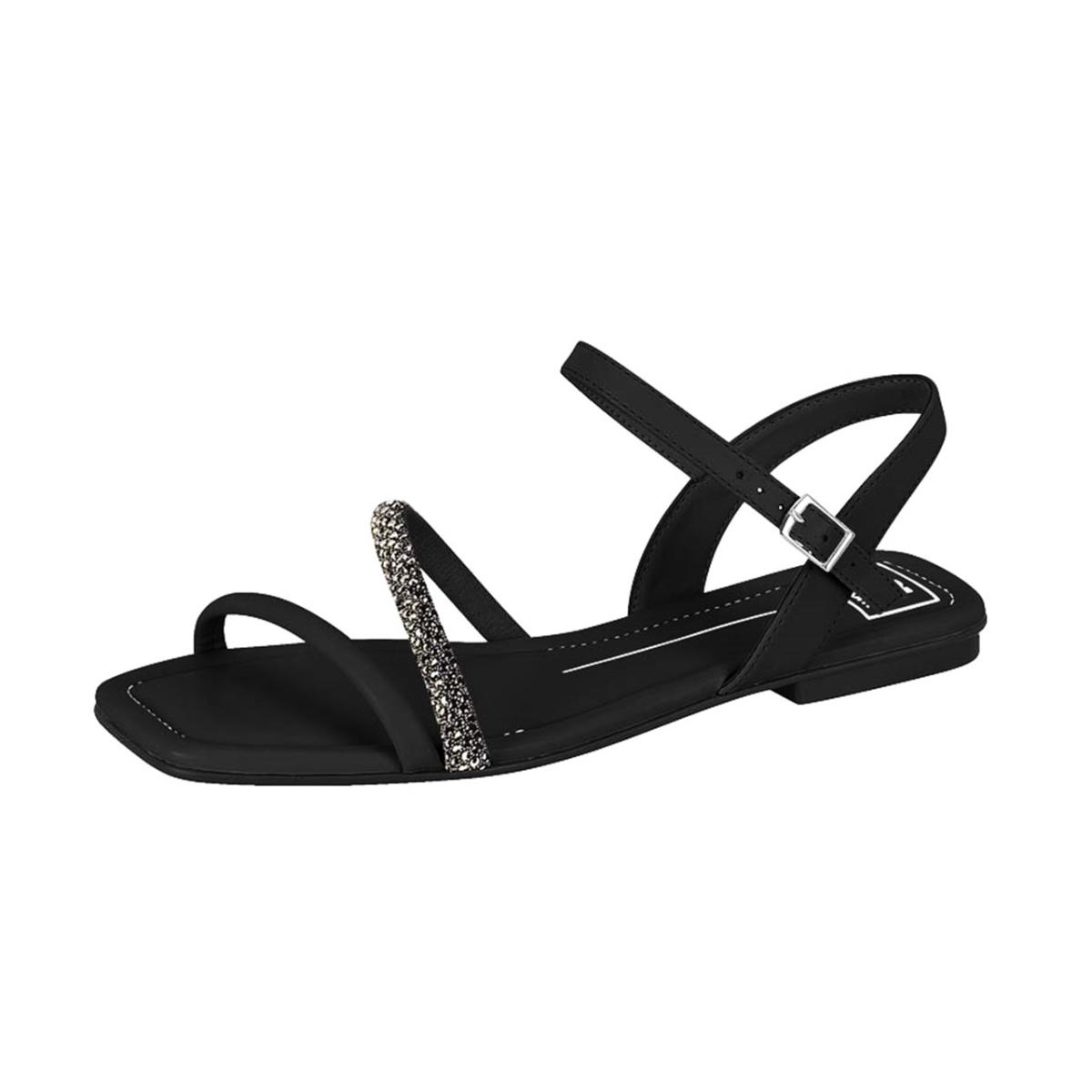 Imagem 2 do produto Sandália Feminina Strass Moleca 022141