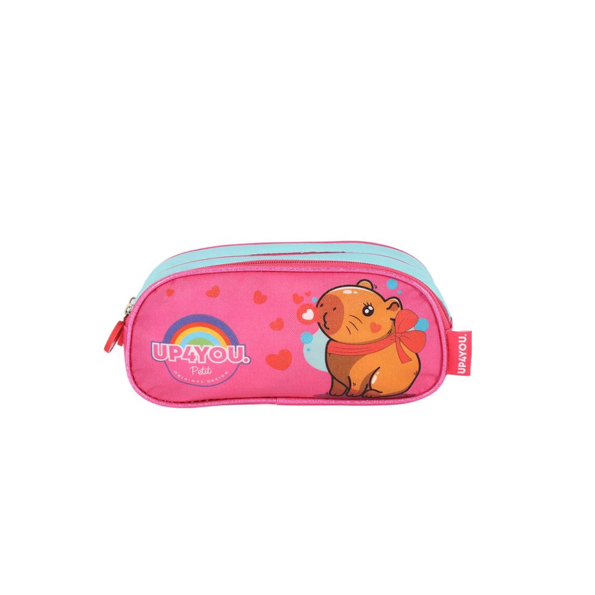 Imagem 1 do produto Estojo Escolar Duplo Capivara Yp4you 021975