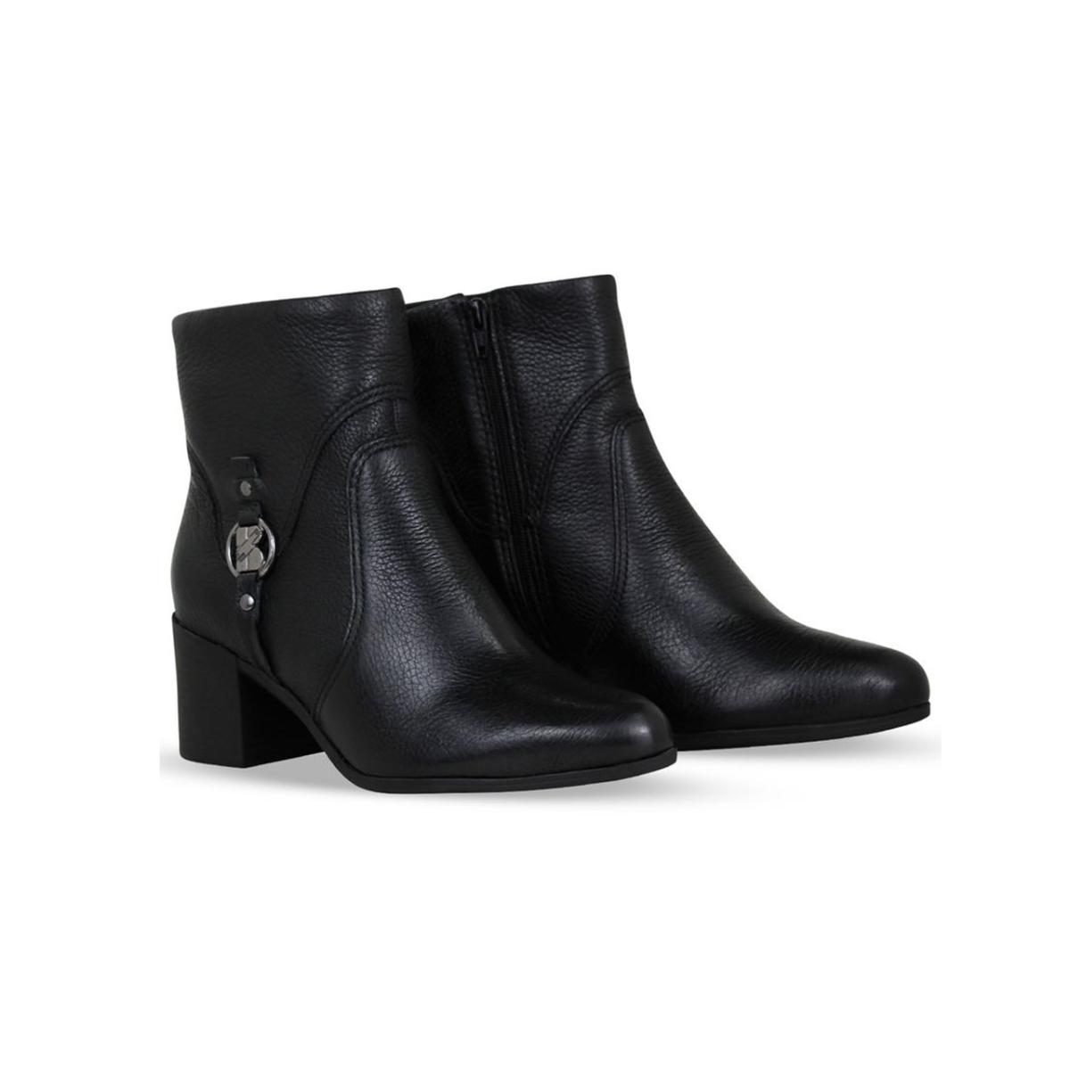 Imagem 2 do produto Bota Feminina Cano Baixo Couro Burnish Bottero 022607