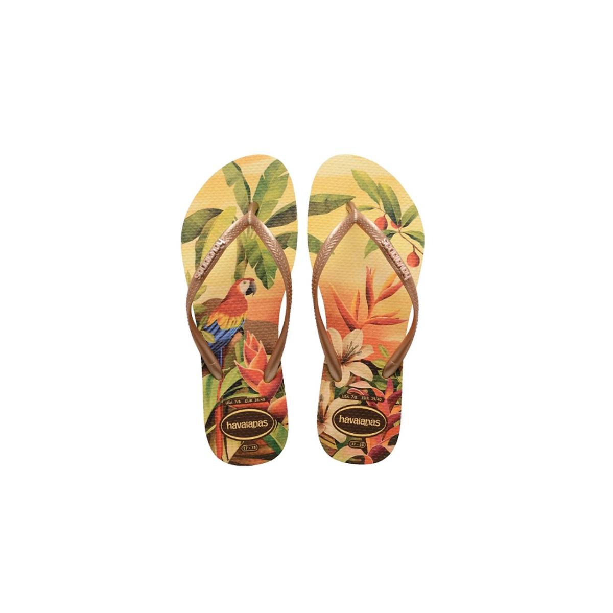 Imagem 1 do produto Chinelo Feminino Slim Tropical Havaianas 022561