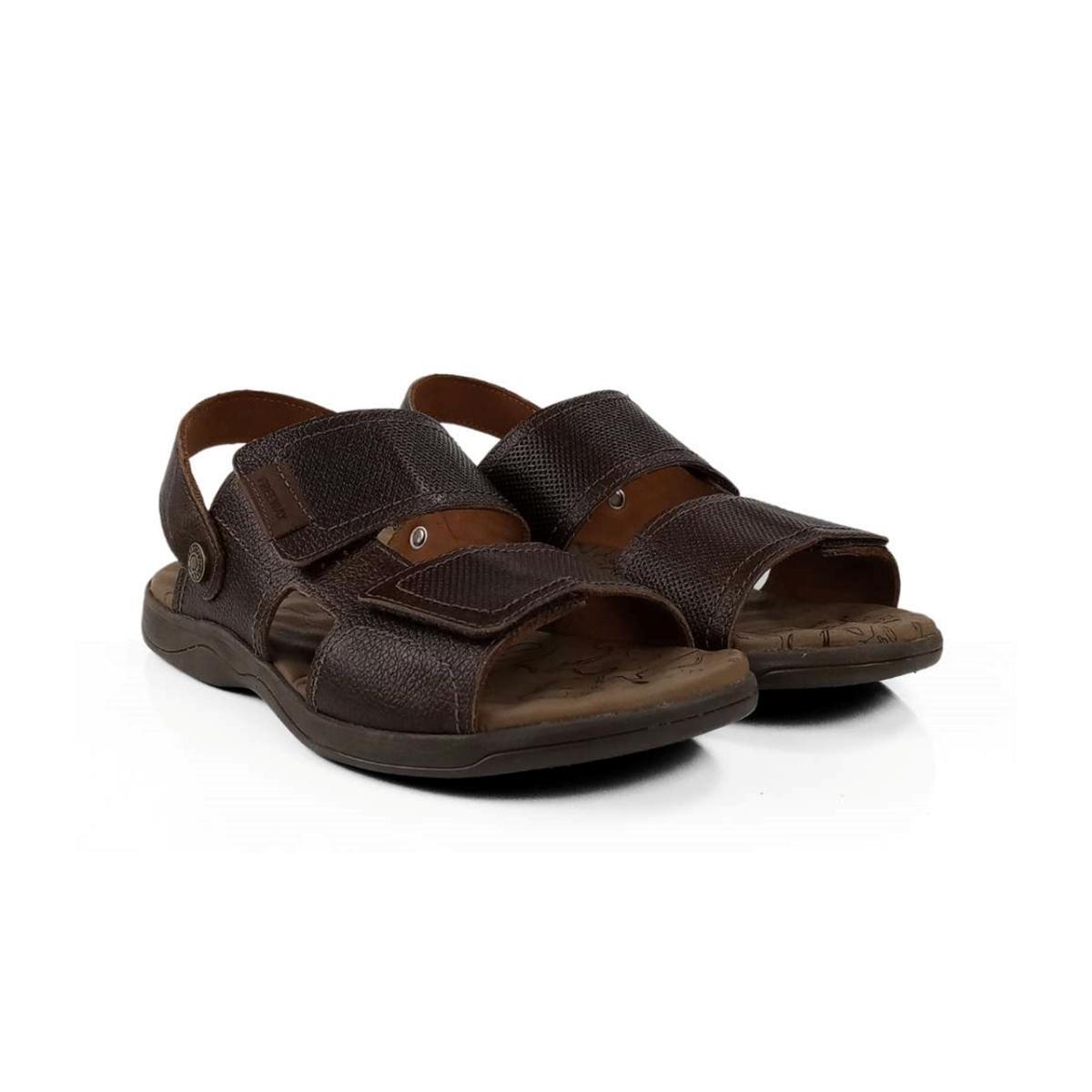 Imagem 3 do produto Sandália Masculina Couro Freeway 019871