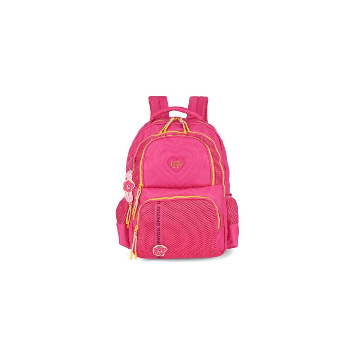 Imagem 1 do produto Mochila Costa Feminina Juvenil Chaveiro Up4you 022357