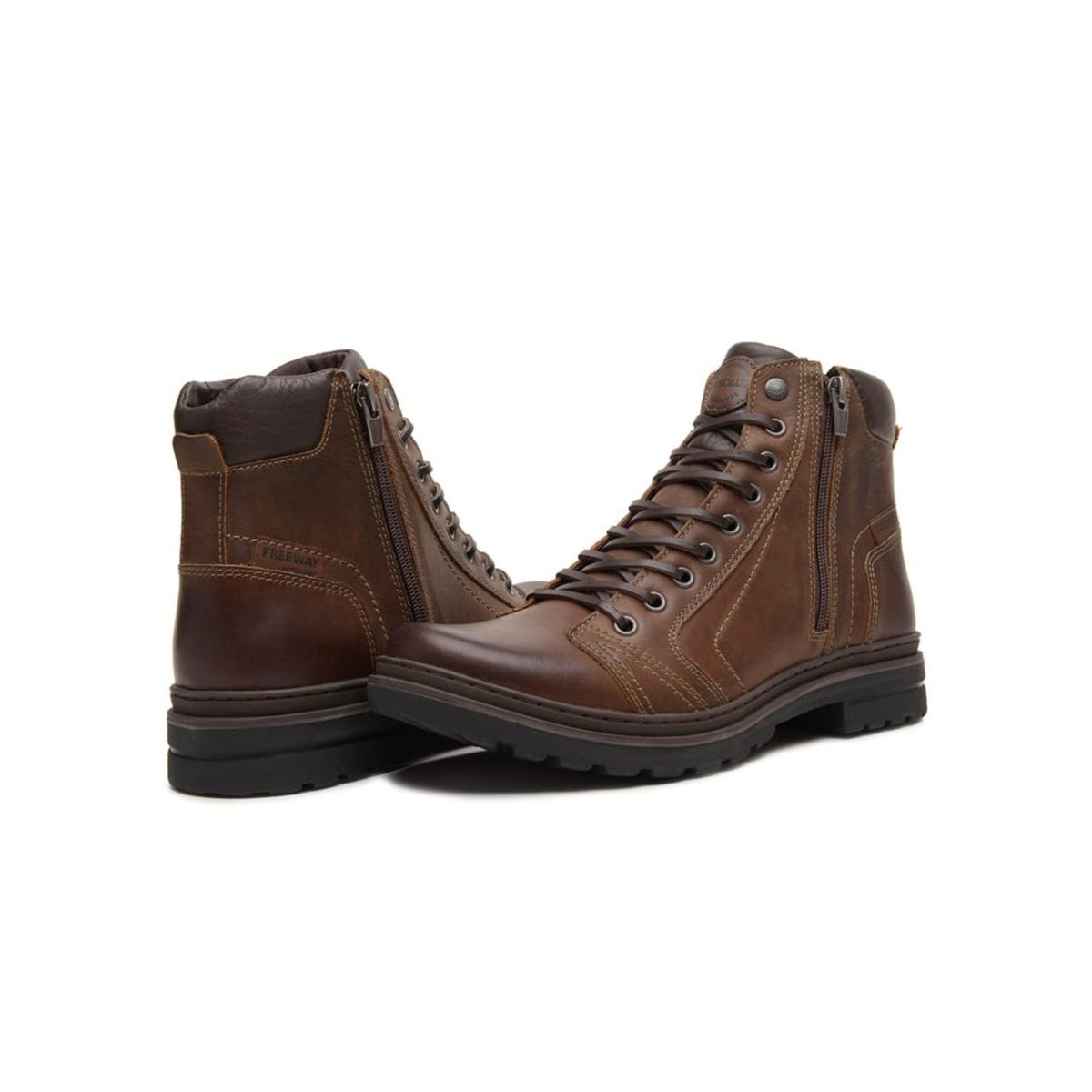 Imagem 5 do produto Coturno Masculino Absolut X Couro Havana Freeway 022204