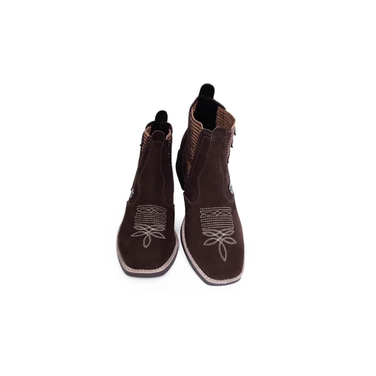 Imagem 2 do produto Botina Masculina Café Nobuck Da Matta 019253