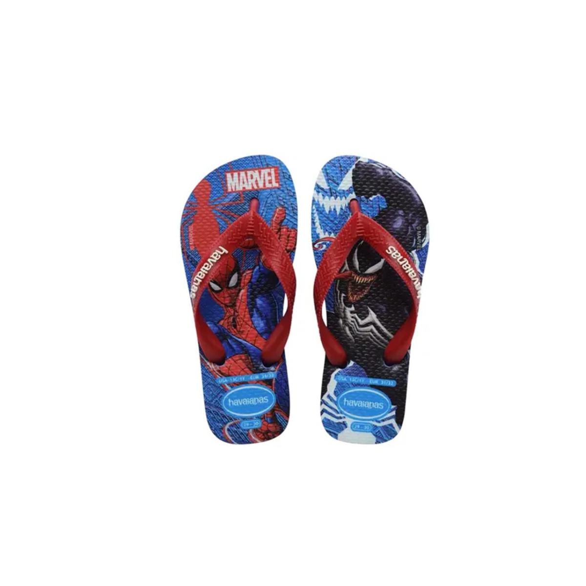 Imagem 1 do produto Chinelo Infantil Marvel Aranha/Venon Havaianas 022479