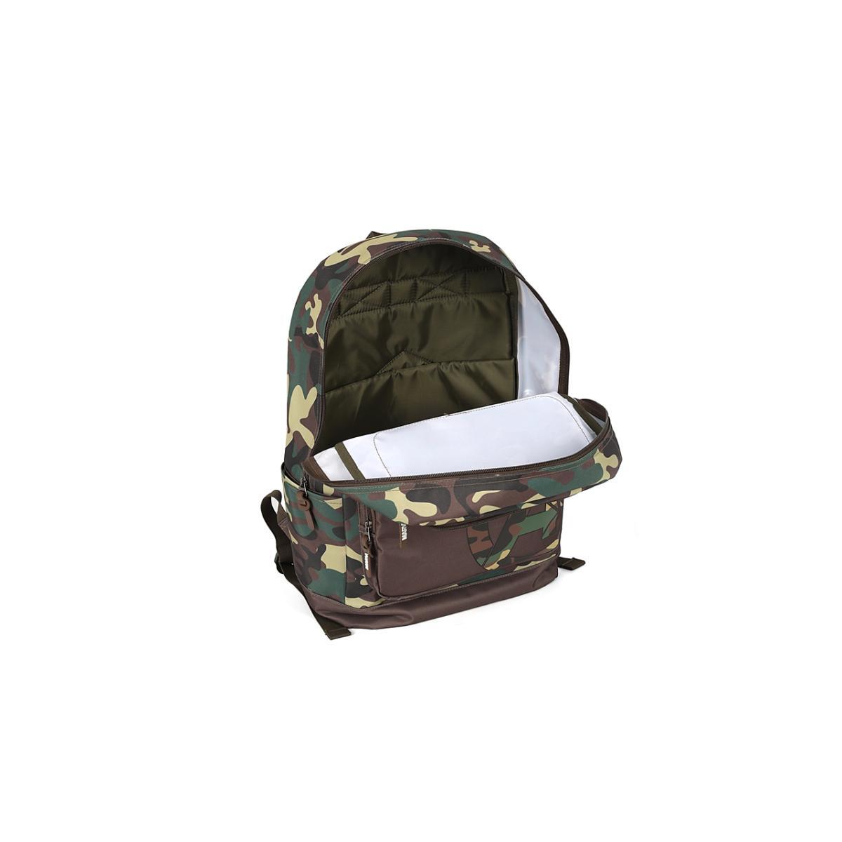 Imagem 4 do produto Mochila Juvenil Camuflada Marvel Laptop Luxcel 020863
