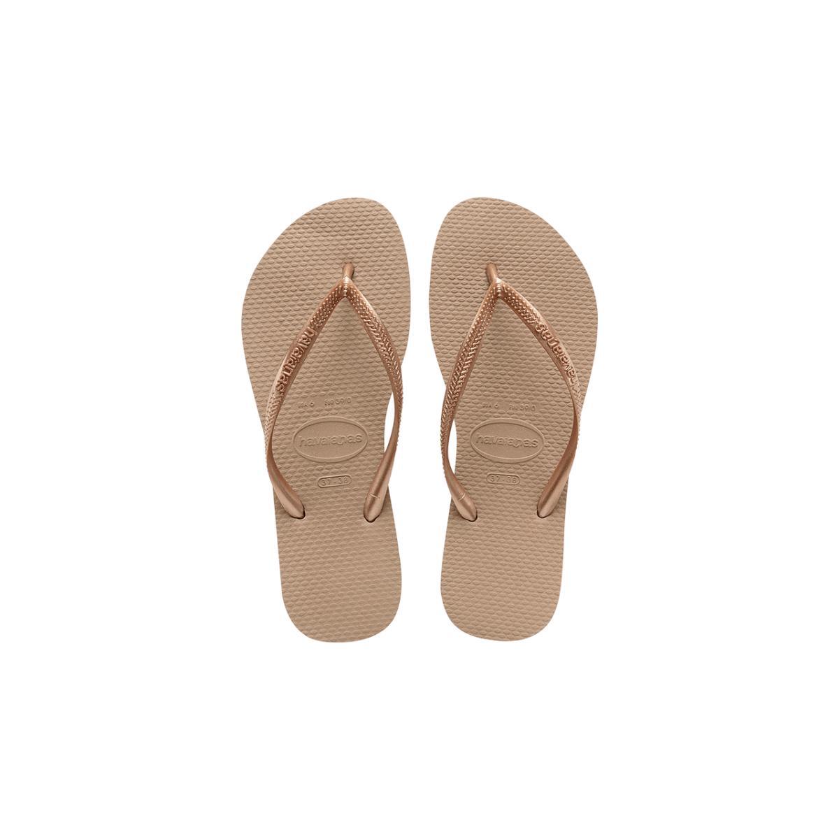 Imagem 1 do produto Chinelo Feminino Slim Rose Gold Havaianas 020753
