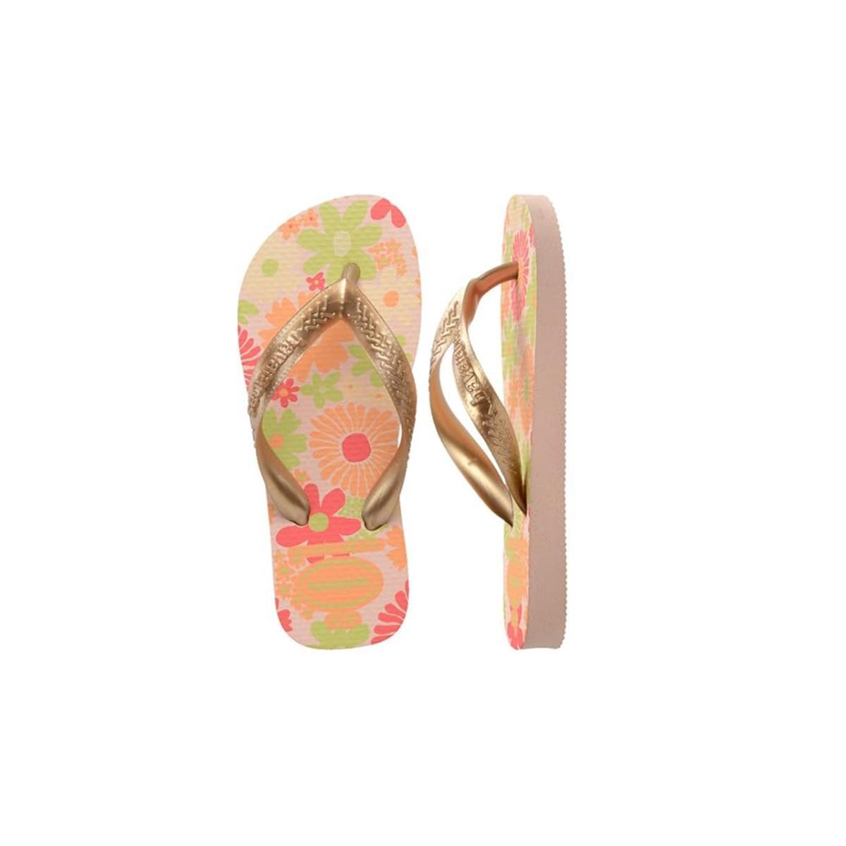 Imagem 2 do produto Chinelo Havaianas Infantil Top Flores 021107