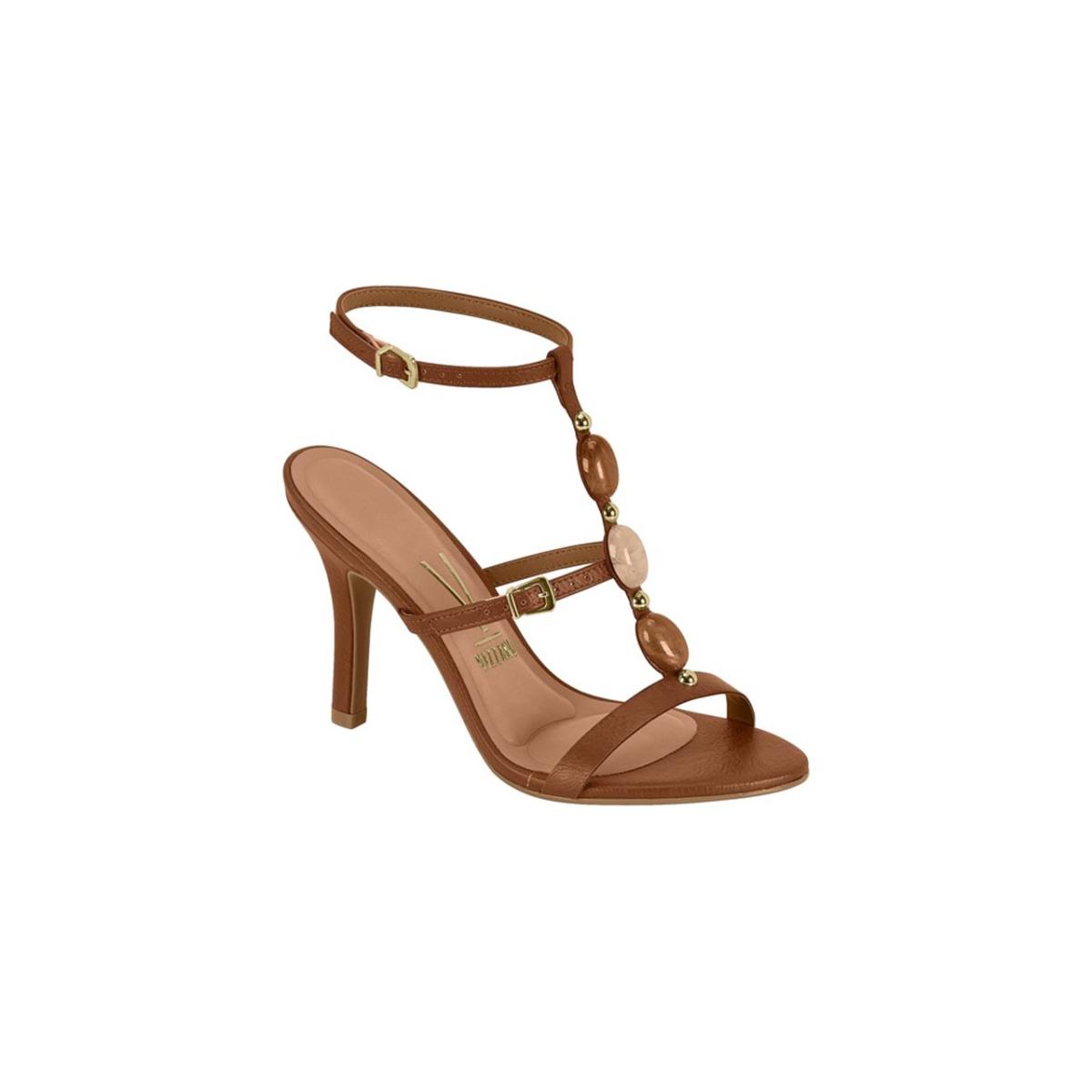 Imagem 1 do produto Sandália Salto Fino Pedraria Vizzano 022027