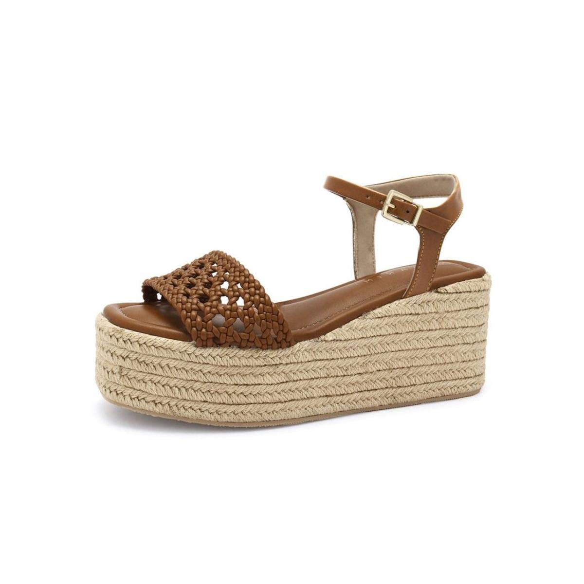 Imagem 2 do produto Sandália Anabela Toffe Ramarim 022145