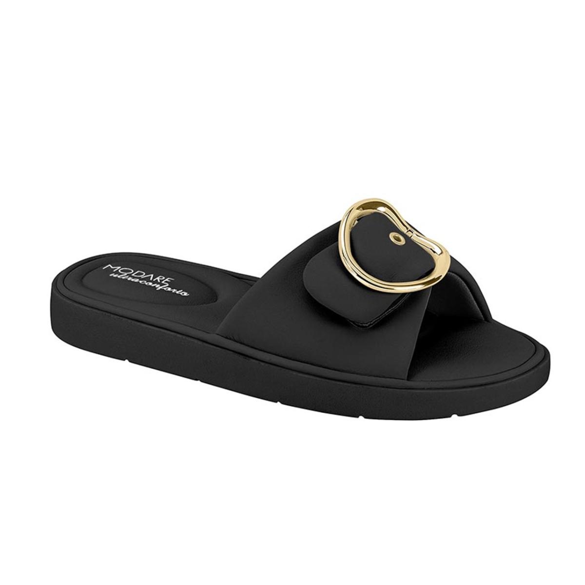 Imagem 1 do produto Papete Ultraconforto Feminina Fivela Modare 022770
