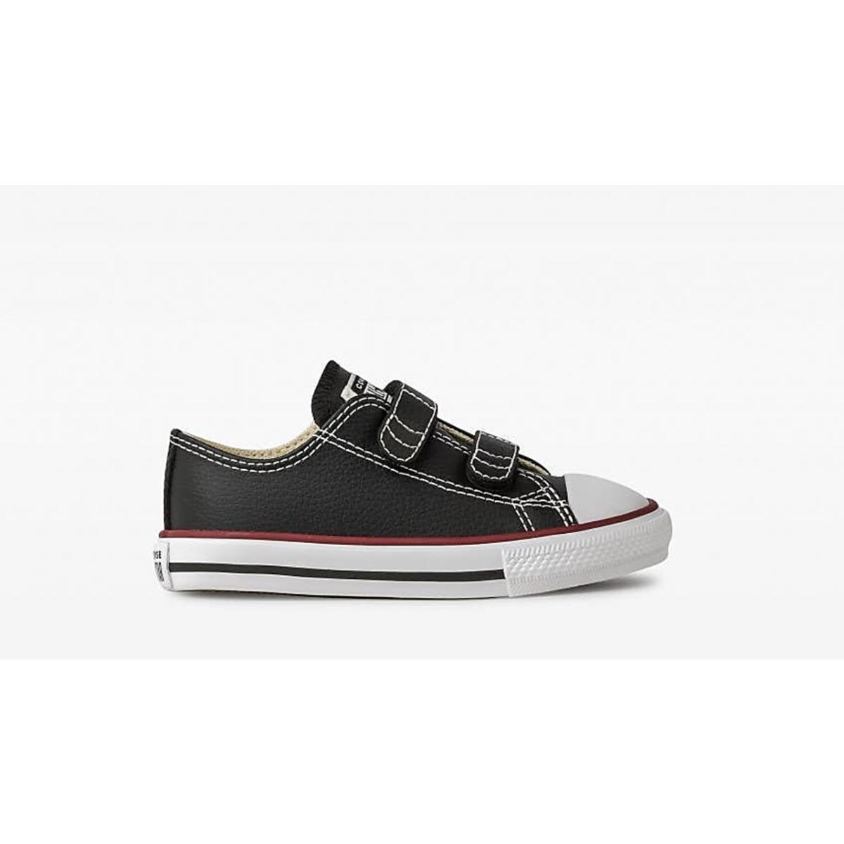 Imagem 1 do produto Tênis All Star Baby Couro Preto 019178
