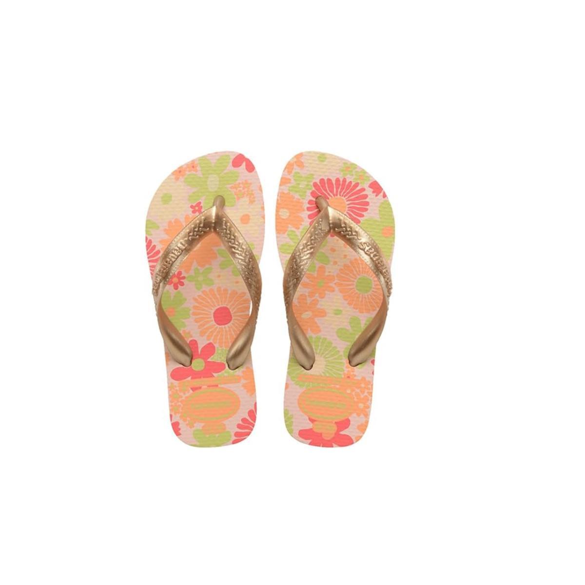 Imagem 1 do produto Chinelo Havaianas Infantil Top Flores 021107