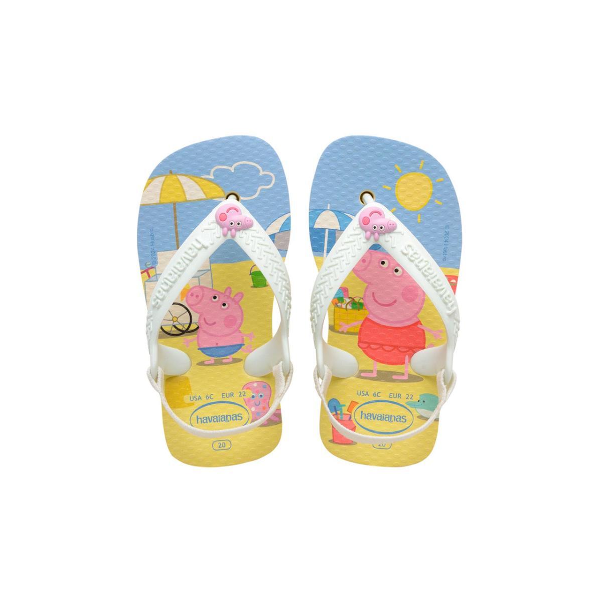 Imagem 1 do produto Chinelo Havaianas Baby Peppa Pig 021116