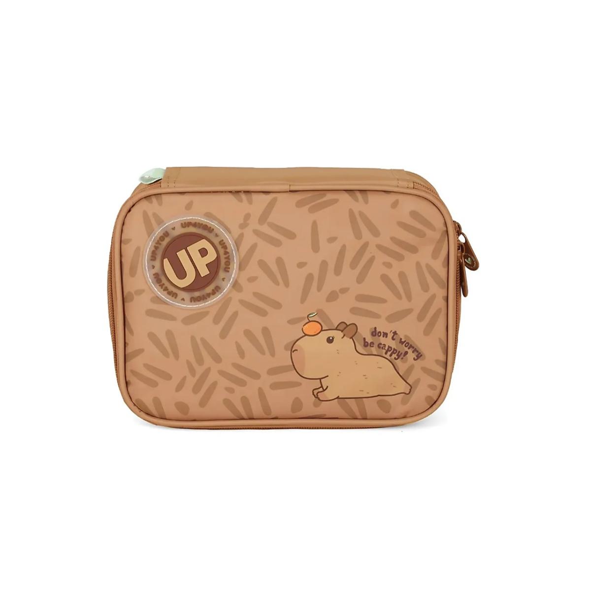 Imagem 1 do produto Estojo Escolar Box Capivara Up4you 022079