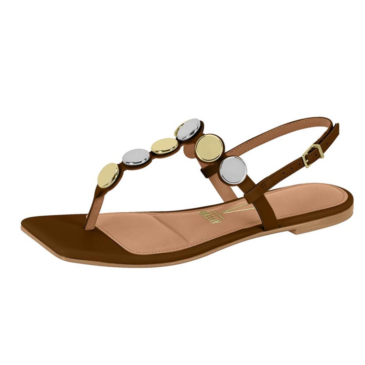 Imagem 2 do produto Sandália Bico Quadrado Pelica Vizzano 021005