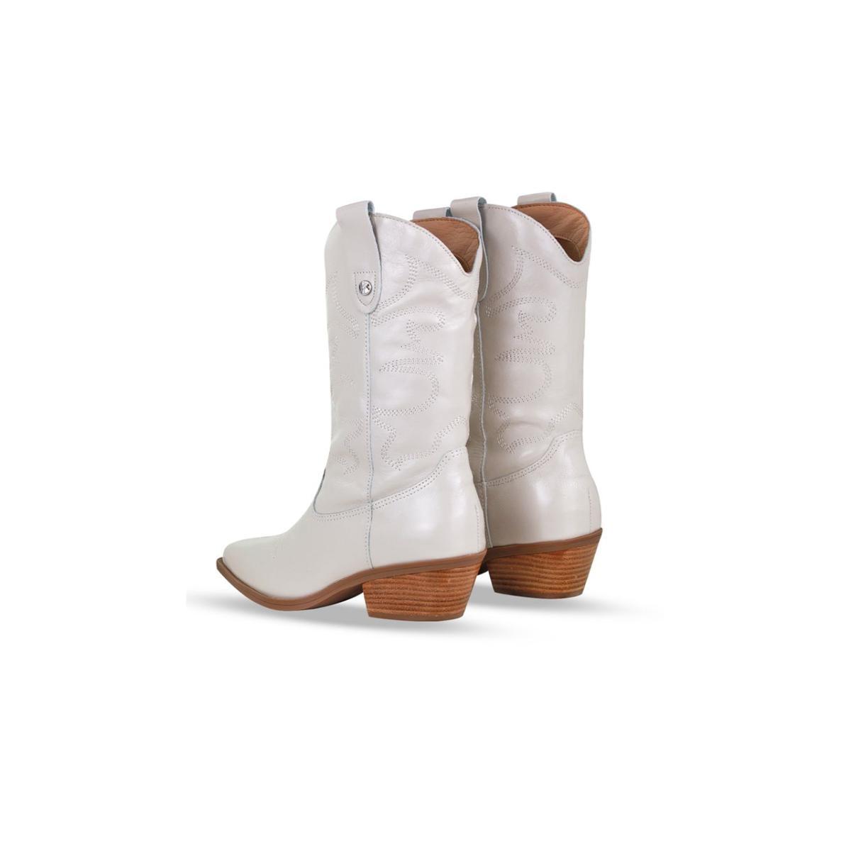 Imagem 3 do produto Bota Western Couro Atenas Off White Bottero 021404