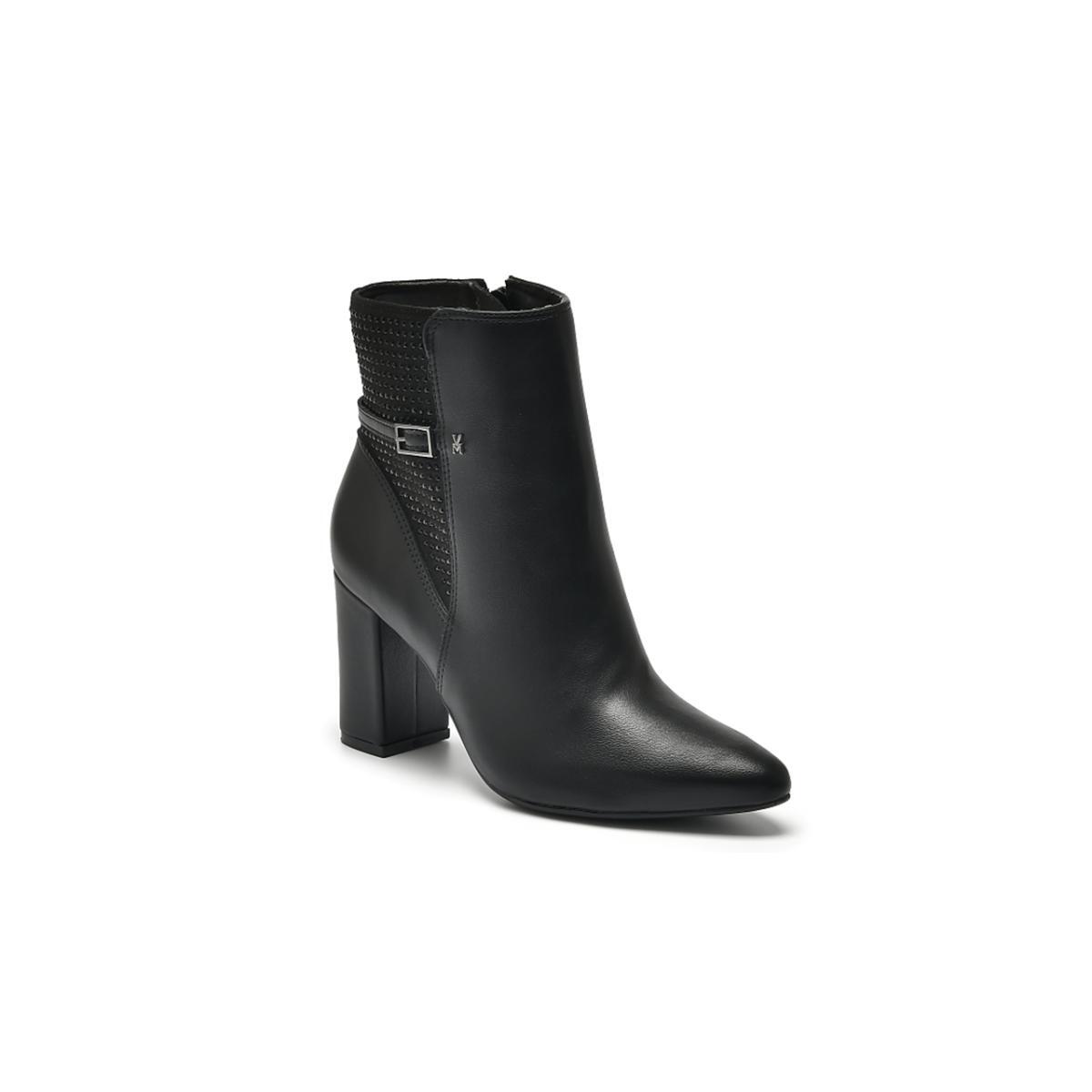 Imagem 1 do produto Bota Feminina Salto Grosso Brilho Via Marte 021258