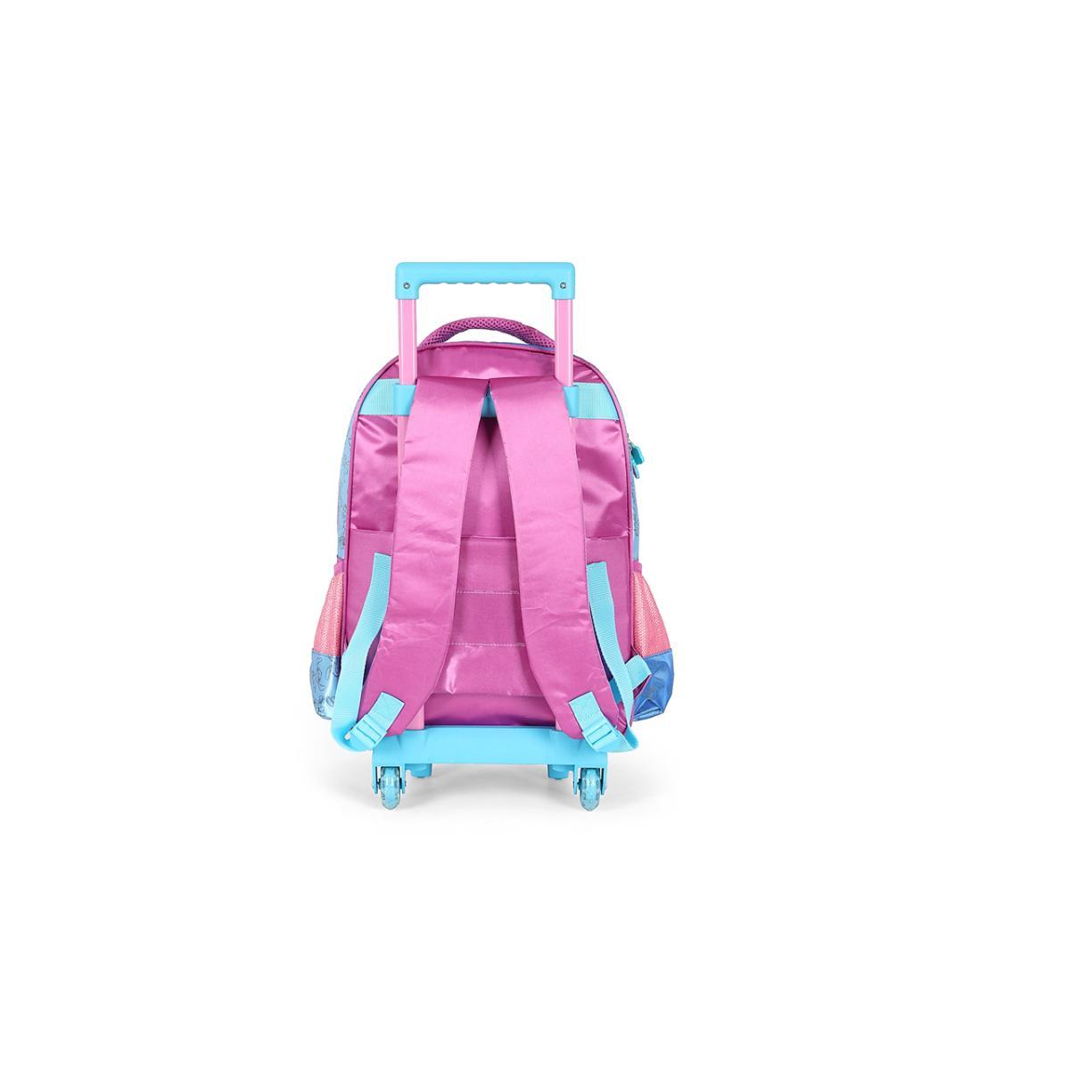Imagem 7 do produto Mochila Stitch Holográfico Pelúcia Rodinha Luxcel 021661
