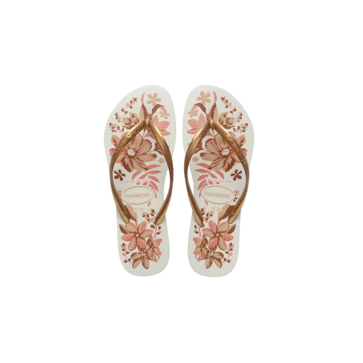 Imagem 1 do produto Chinelo Feminino Slim Floral Organic 022482