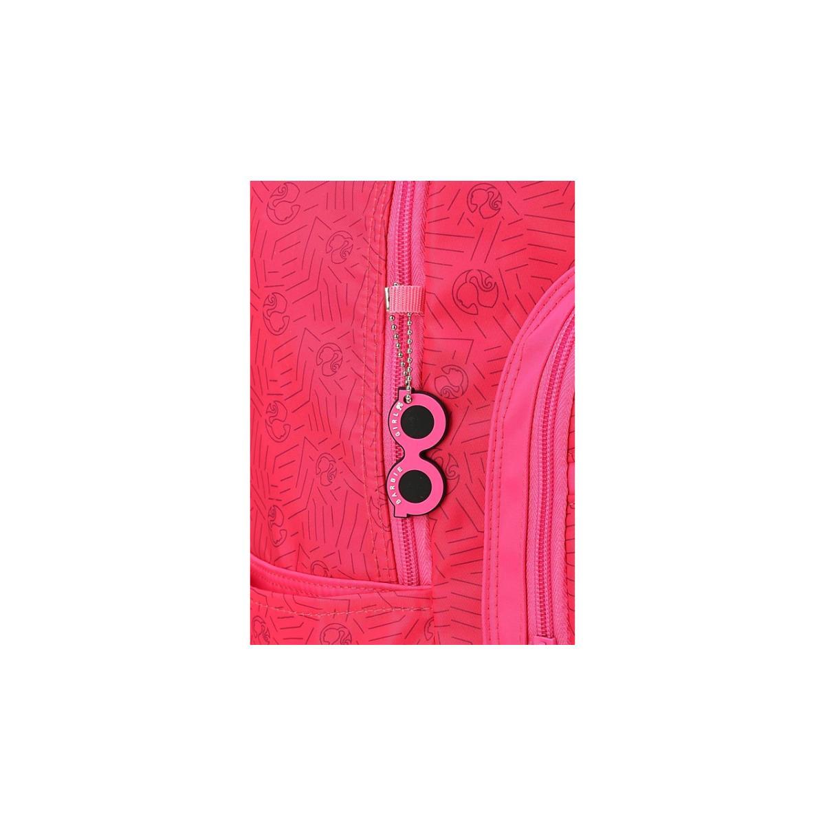Imagem 5 do produto Mochila Juvenil Escolar Barbie Laptop Pink Luxcel