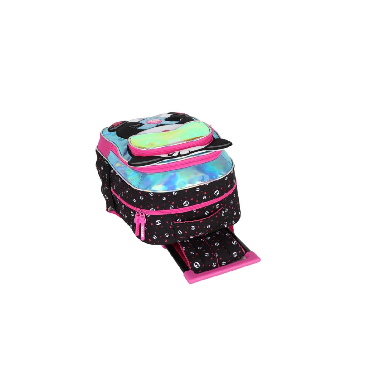 Imagem 5 do produto Mochila Rodinha Panda Ocúlos Holográfico Up4you 022462