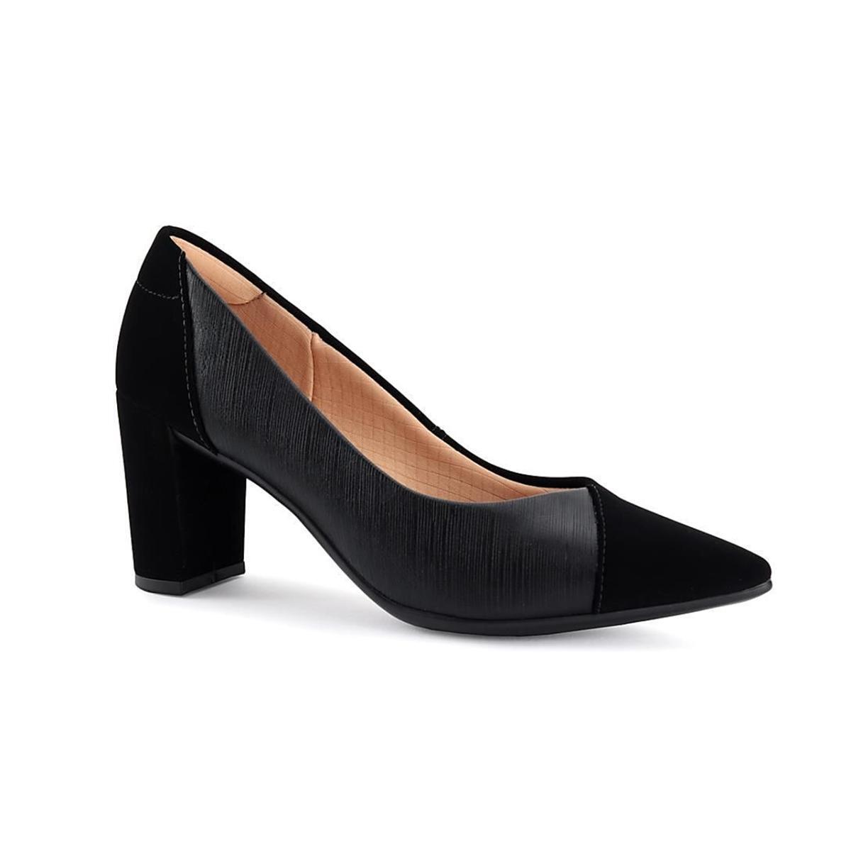 Imagem 1 do produto Scarpin Feminino Nobuck Santinelli 019573