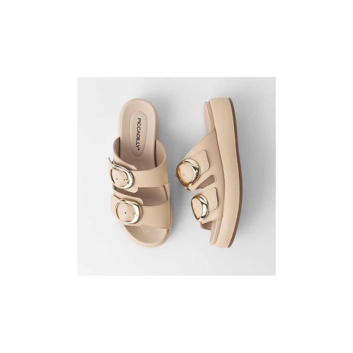 Imagem 2 do produto Tamanco Conforto Anabela Fivela Piccadilly 022259